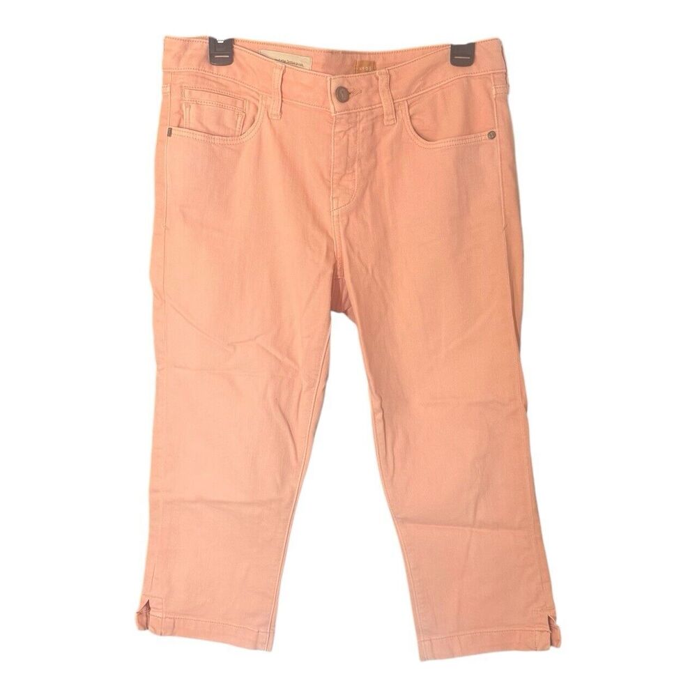 Anthropologie Pilcro And The Letterpress Crop Pink Straight Jeans Size 28